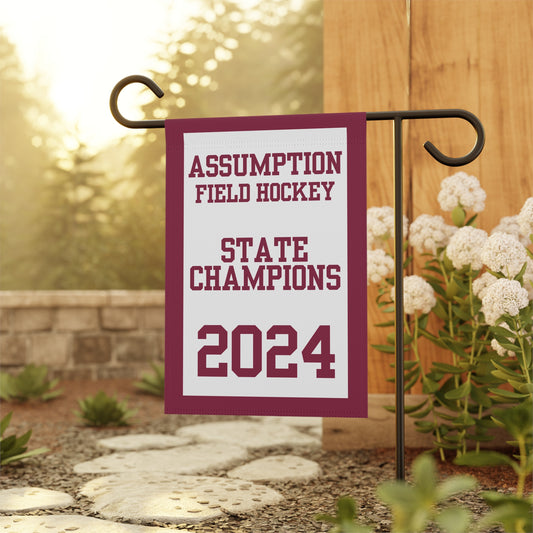 Assumption Field Hockey 2024 State Champions Garden Flag