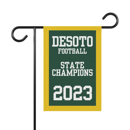 Desoto Football State Champions Garden Flag