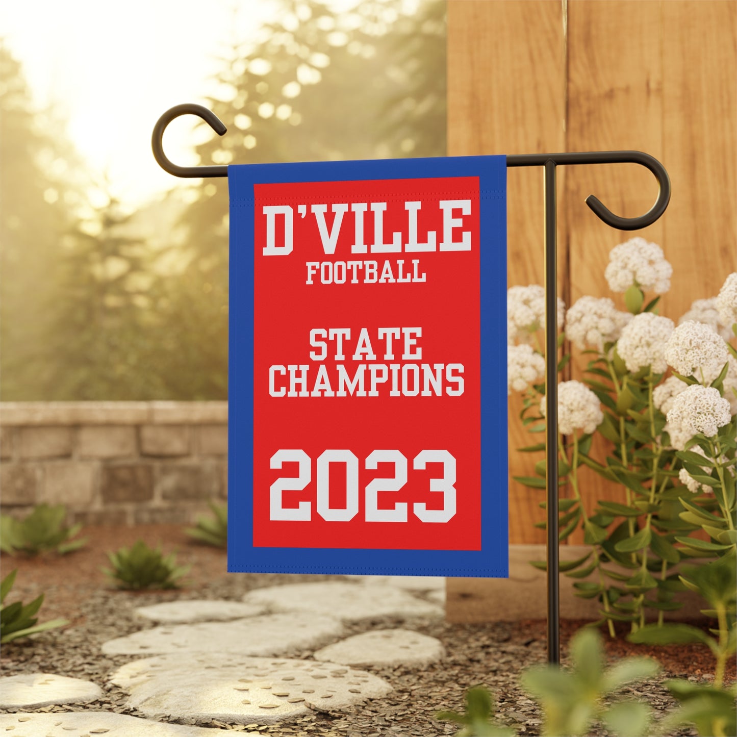 Duncanville Football 2023 State Champions Garden Flag Banner