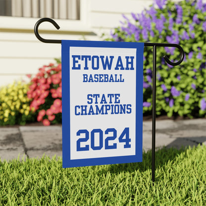 Etowah Baseball 2024 State Champions Garden Flag