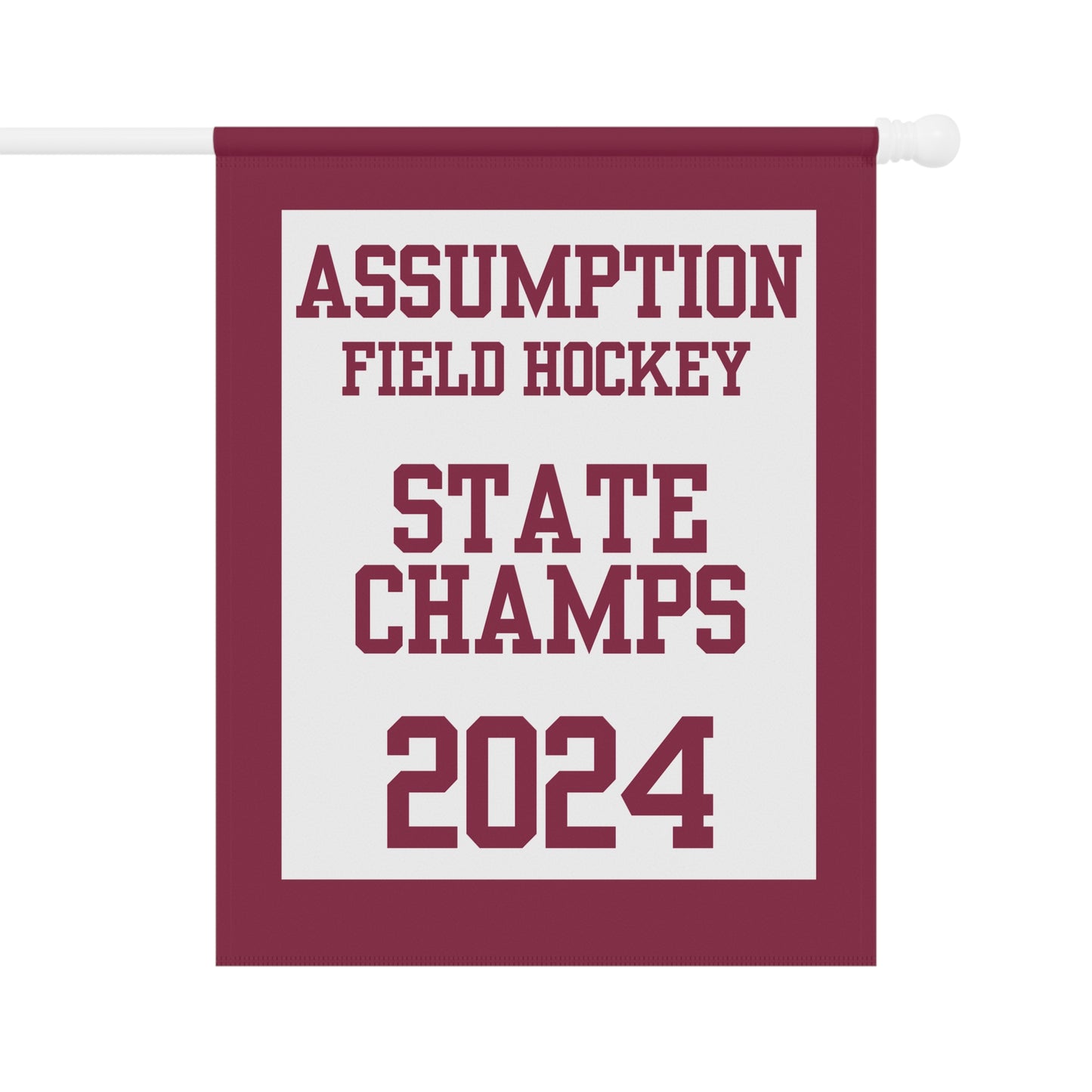 Assumption Field Hockey 2024 State Champions House Flag