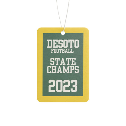 Desoto Football 2023 State Champions Car Air Freshener