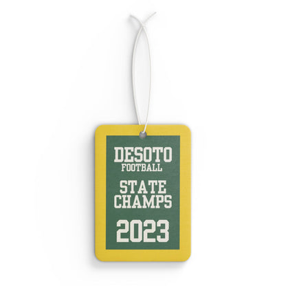 Desoto Football 2023 State Champions Car Air Freshener