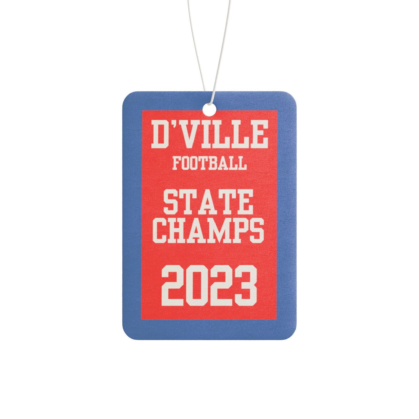 Duncanville Football 2023 State Champions Car Air Freshener