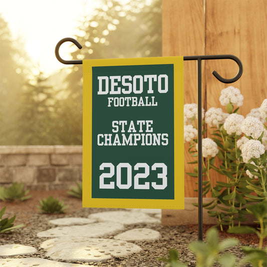 Desoto Football State Champions Garden Flag