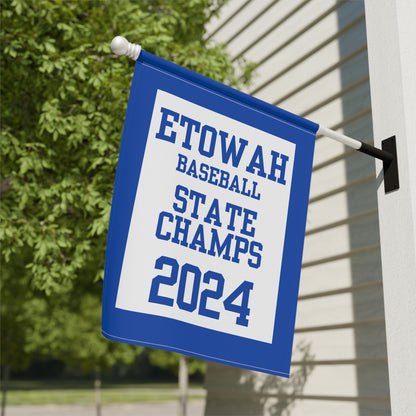 Etowah Baseball 2024 State Champions House Flag