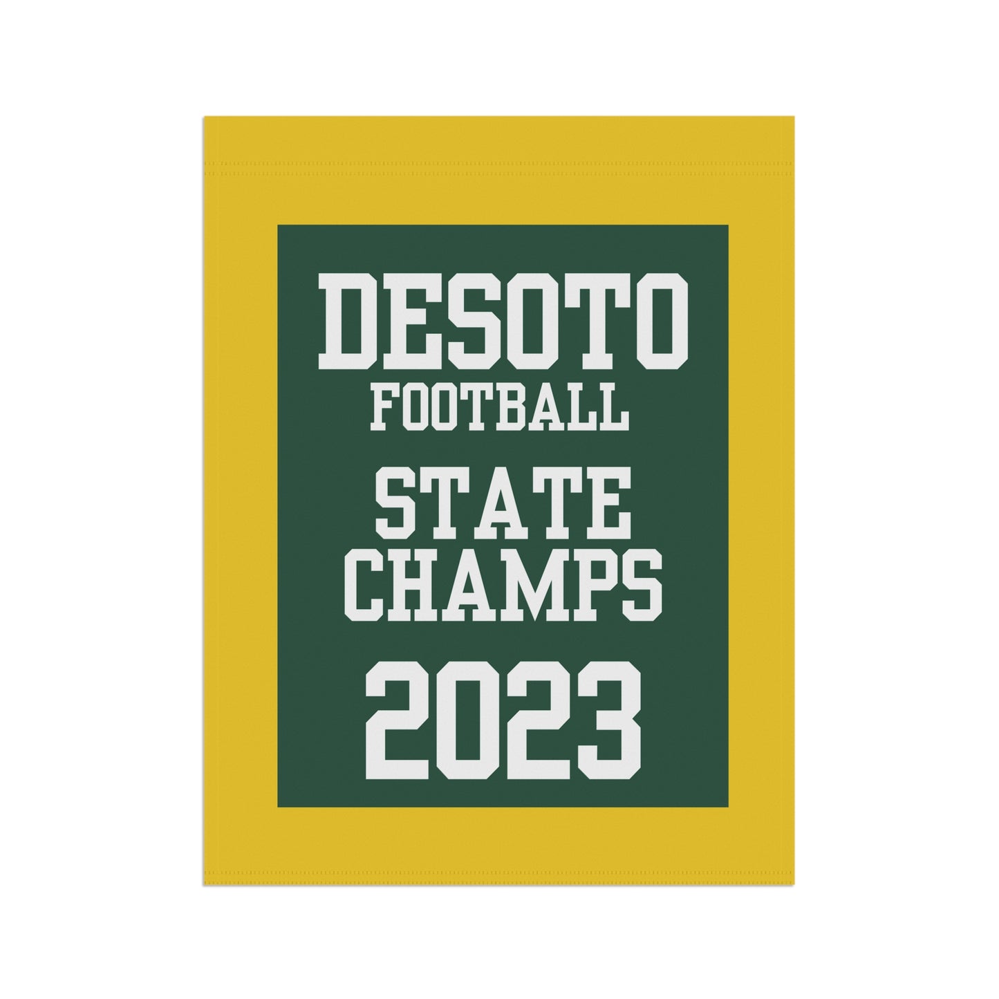 Desoto Football 2023 State Champions House Flag