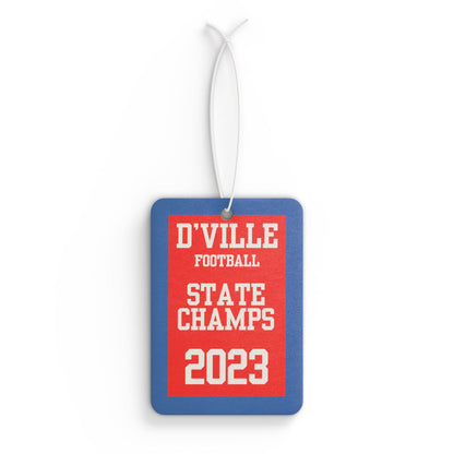 Duncanville Football 2023 State Champions Car Air Freshener