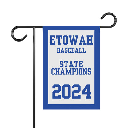 Etowah Baseball 2024 State Champions Garden Flag