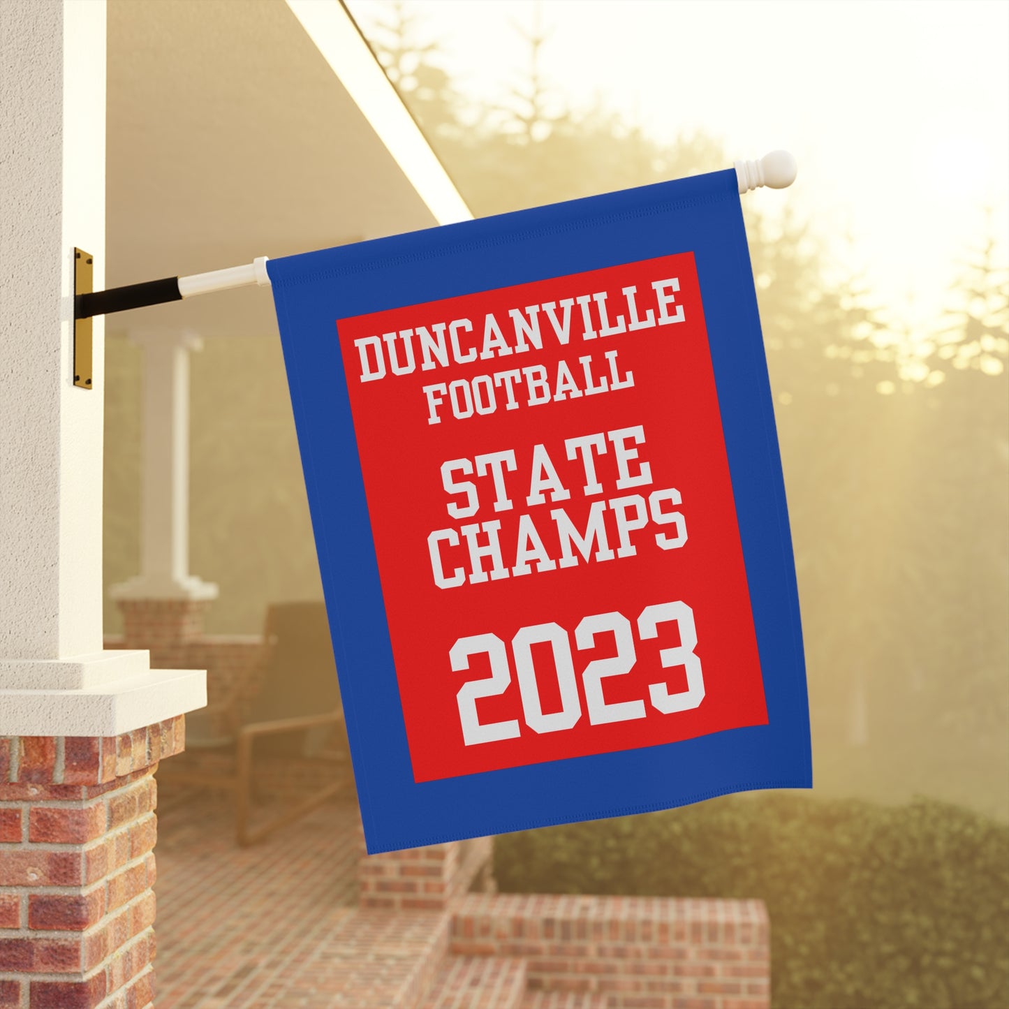 Duncanville Football 2023 State Champions House Flag