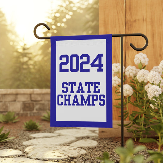 2024 State Champs Garden Flag