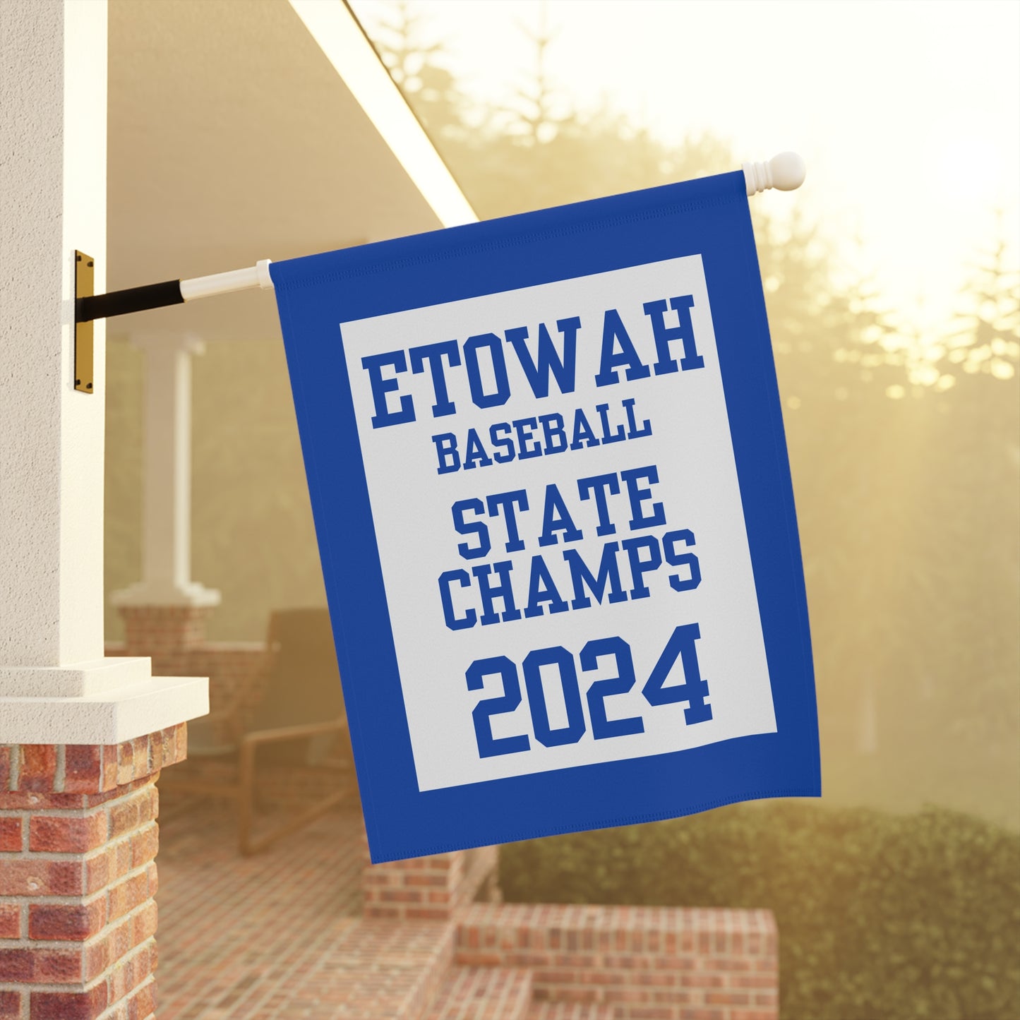 Etowah Baseball 2024 State Champions House Flag