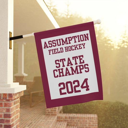 Assumption Field Hockey 2024 State Champions House Flag